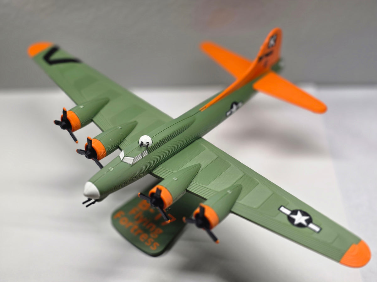 B-17 Flying Fortress Model Kit Card