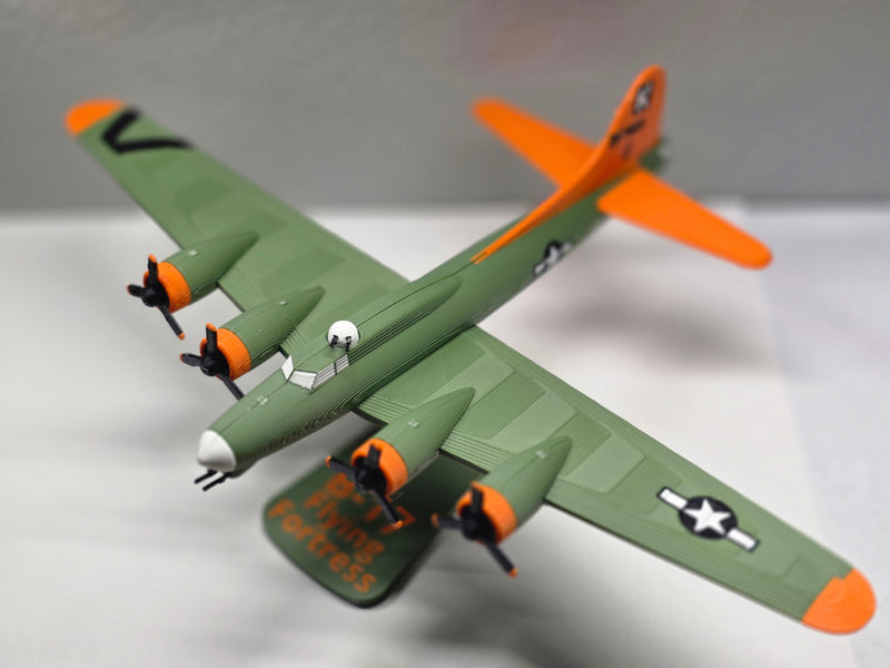 B-17 Flying Fortress Model Kit Card
