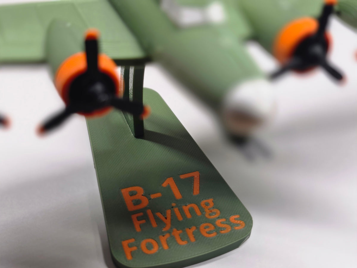 B-17 Flying Fortress Model Kit Card