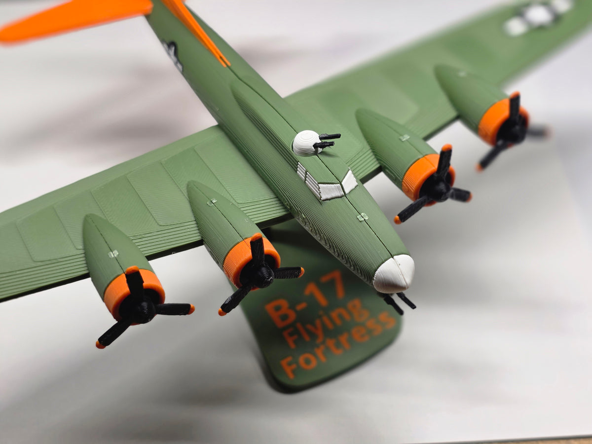 B-17 Flying Fortress Model Kit Card